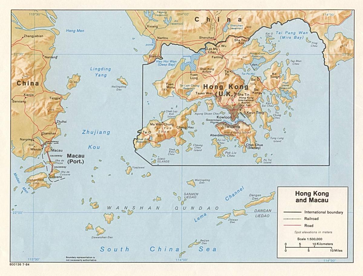 mapa ubytovania v barra Macau